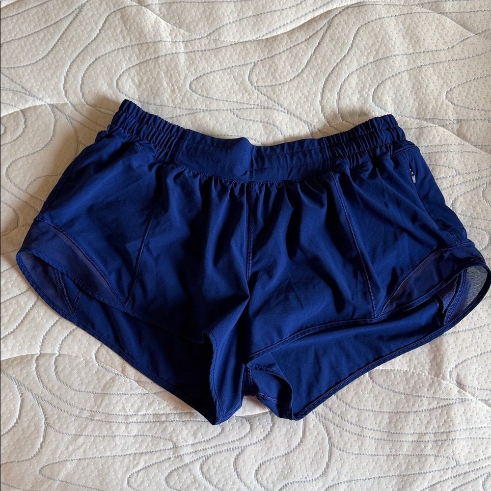Lululemon Blue Running Shorts